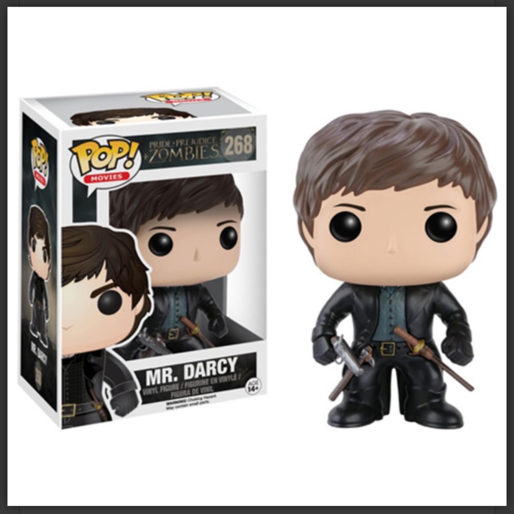 Funko Pop Mr Darcy #268 Pride Prejudice Zombies Figure